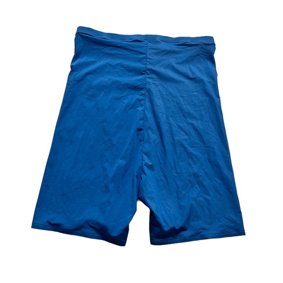 Skims Jelly sheer shorts in ocean - Picture 2 of 4